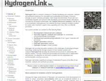 Tablet Screenshot of hydrogenlink.com